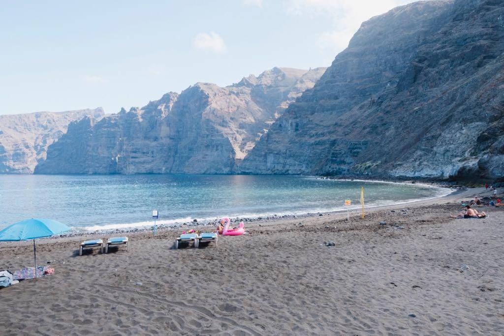 Los Gigantes, Front Line, Cute 2 Bedrooms Free Wifi Santiago del Teide Dış mekan fotoğraf