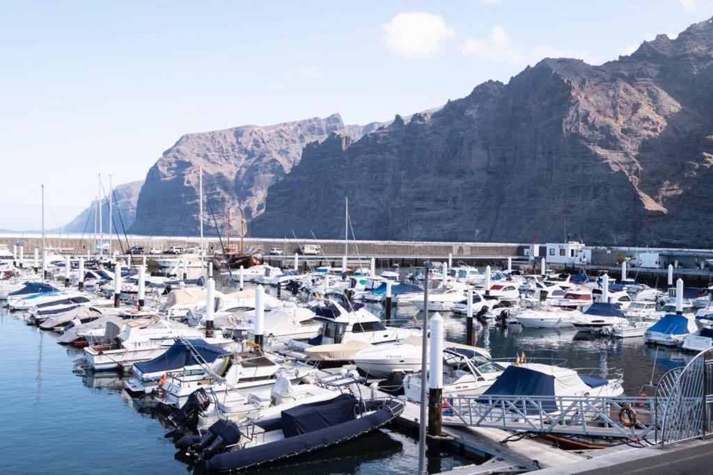 Los Gigantes, Front Line, Cute 2 Bedrooms Free Wifi Santiago del Teide Dış mekan fotoğraf